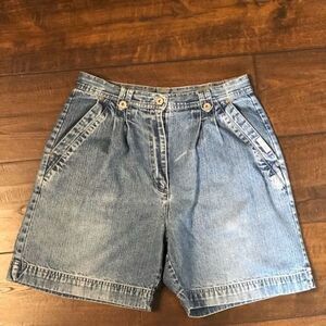 Vintage Bill Blass Jean Shorts
